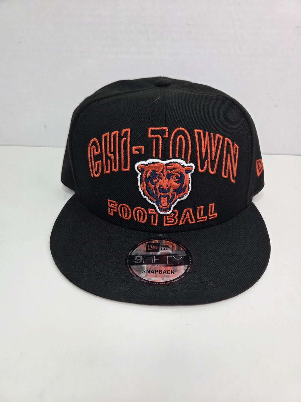 New Era Chi-Town 59FIFTY Snap Back Black NFL Team Cap